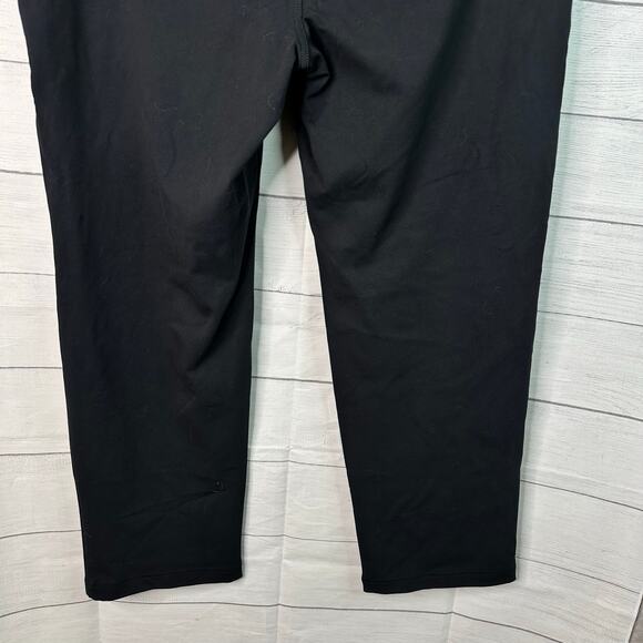 Lands End Womens size XL Petite 18 Pull On Pants Black Stretch - Picture 6 of 9